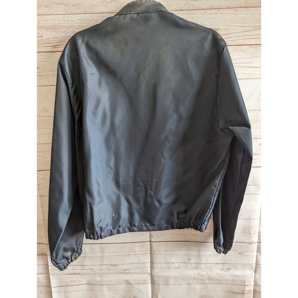 Vintage Racing Jacket Mens Size Medium M Navy AMA USA 48th ISDT Barn Find - Picture 8 of 13